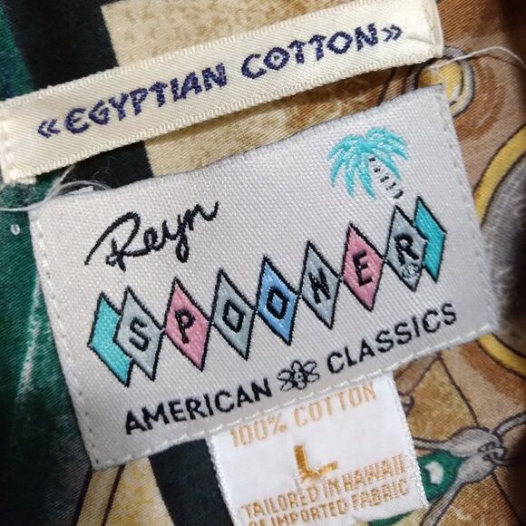 Vintage Reyn Spooner Corvette Hawaiian Shirt - Picture 7 of 8